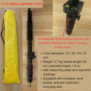 1.8 M Aluminium Rotating Telescopic Pole
