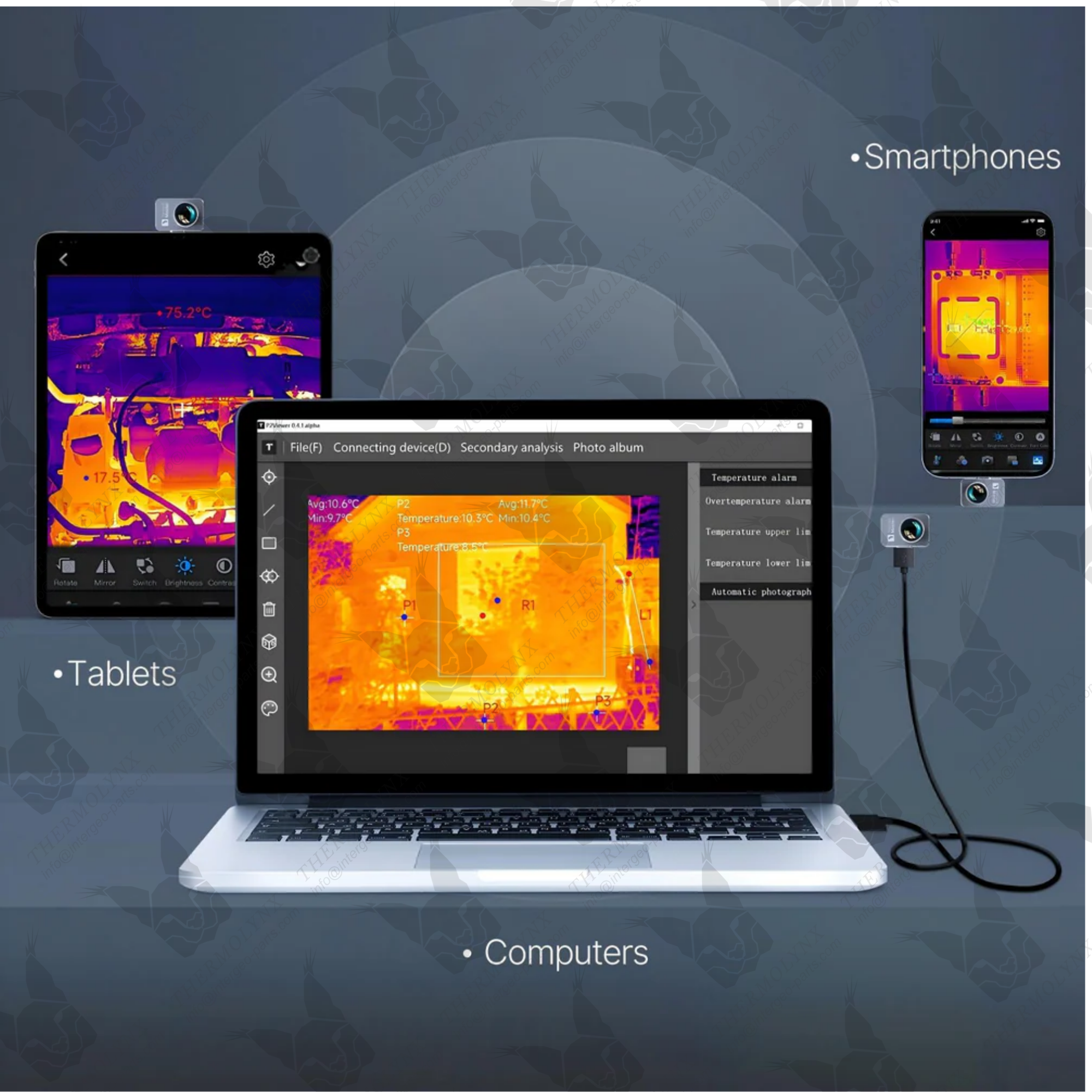 Thermolynx Q2 Pro - World's Smallest Thermal Camera - Image 2