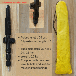 1.5M / 1.8M Aluminium Rotating Telescopic Pole