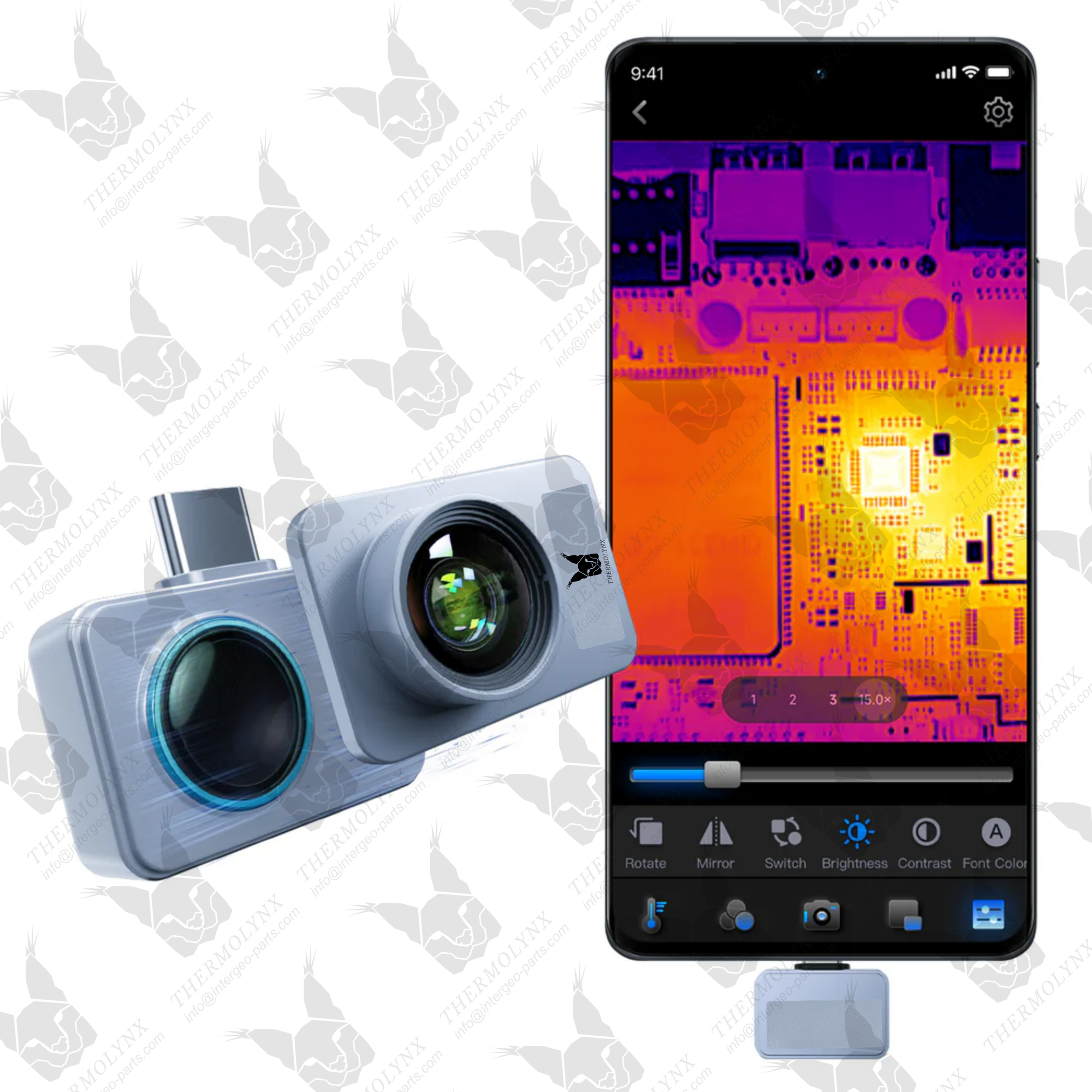 Thermolynx Q2 Pro - World's Smallest Thermal Camera - Image 4